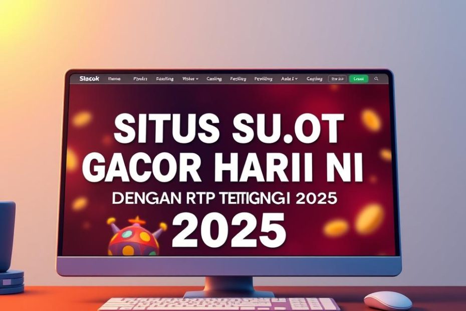 Situs Slot Gacor Hari Ini